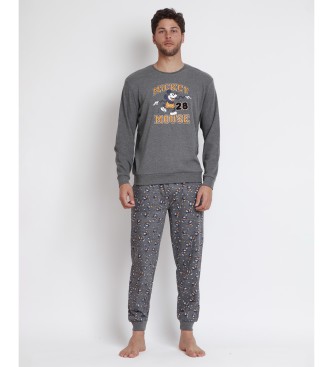 Disney Express Yourself Long Sleeve Pyjamas grey