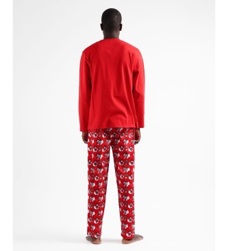 Disney Pyjama  manches longues Holidays rouge