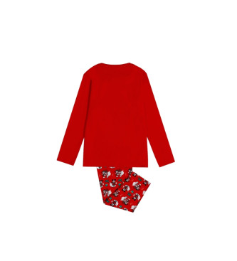 Disney Pijama de manga comprida Frias vermelho