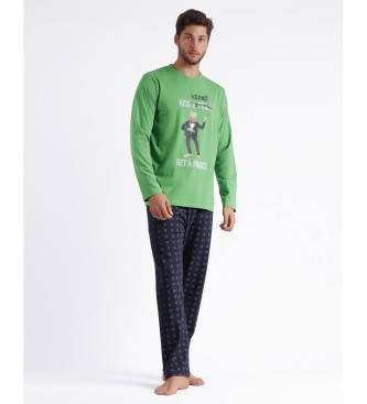 Disney Pyjama  manches longues Kermit Kiss vert