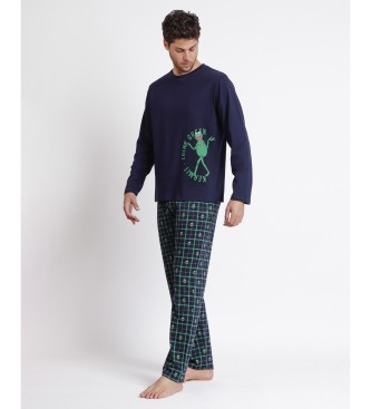 Disney Kermit Lngrmad Pyjamas Think Green marinbl