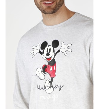 Disney Pižama Mickey Hugs siva
