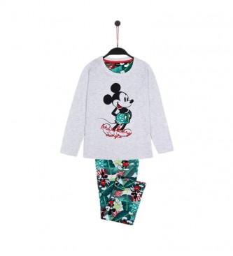 Pyjama Rouge-Gris Mickey Mouse Disney 