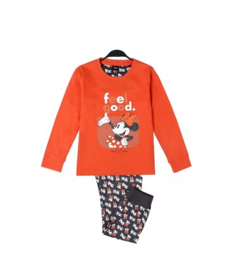 Disney Mickey Legend orange pajamas