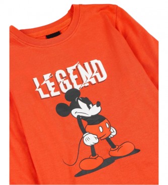 Disney Pijama Mickey Legenda laranja
