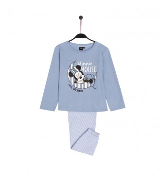 Disney Pijama de manga comprida Mickey Little Dreamer azul