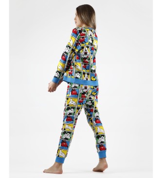 Disney Pyjamas med lange rmer Mickey Window flerfarvet