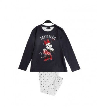 Disney Minnie Hearts pyjama marine, wit