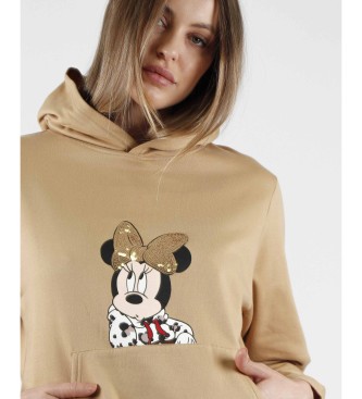 Disney Minnie Leopard beige pajamas