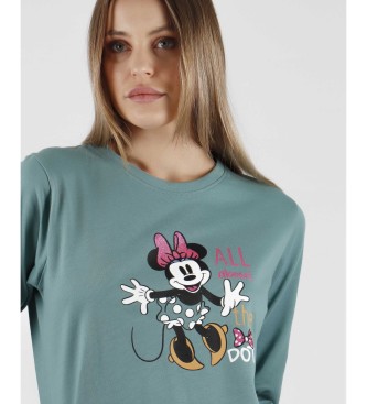 Disney Pyjama Minnie vert menthe