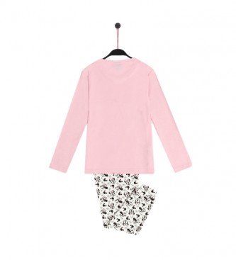 Disney Pajamas Long Sleeve Minnie Posh pink