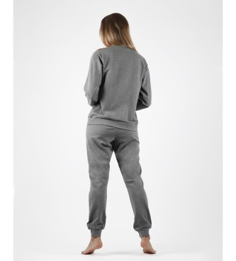 Disney Pajamas Minnie Sequins gray