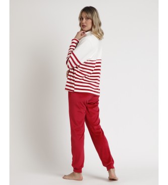 Disney Pyjama  manches longues ray King Mickey rouge