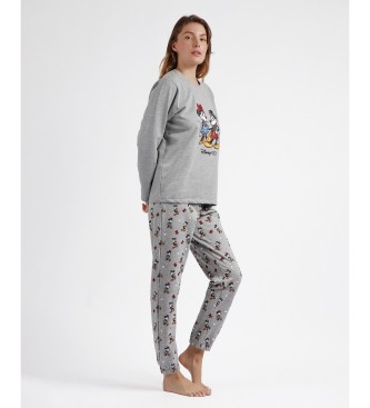 Disney Pigiama a maniche lunghe da padre grigio - ESD Store moda