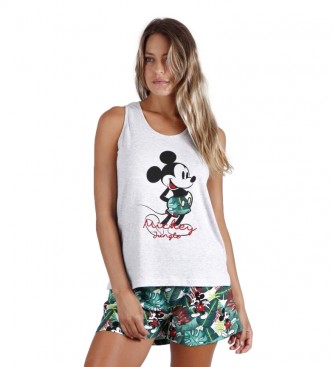 Disney Mickey Jungle Pyjama grau, grn