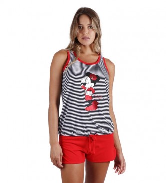 Disney Minnie Sailor pijama vermelho, marinha