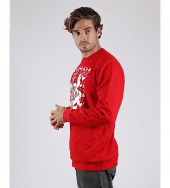 Disney Mickey Christmas sweatshirt rood