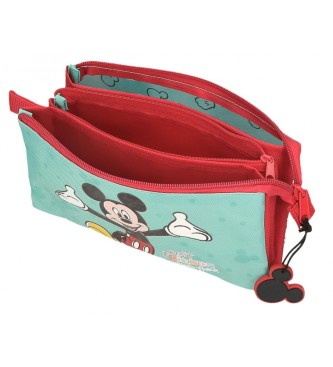 Disney Mickey Best friends together three compartments case multicolour