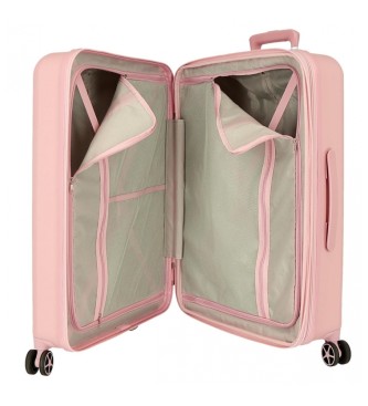 Disney Disney Mickey & Minnie Kisses hard suitcase set 55 - 70 cm pink