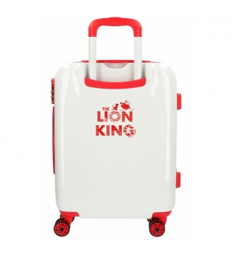 Joumma Bags Rigid cabin suitcase El Rey Leon red -34x55x20cm