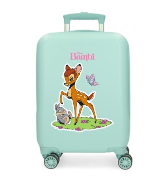 Disney Kuffert i kabinestrrelse Bambi turkis stiv 50 cm