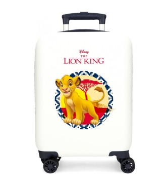 Disney Cabin size suitcase The Lion King rigid 50 cm white