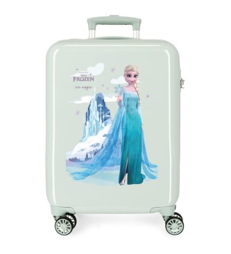 Disney Frozen Arendelle  la magica valigia da cabina rigida 55 cm verde
