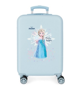 Disney Kuffert i kabinestrrelse Frozen Magic Ice rigid 55 cm bl