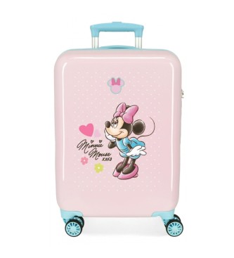 Disney Kuffert i kabinestrrelse Minnie imagine rigid 55 cm pink