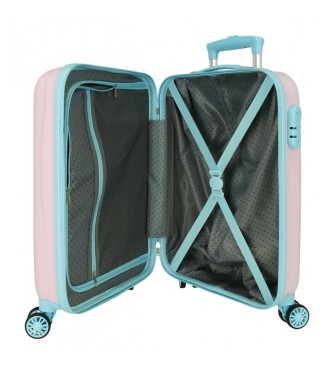 Disney Minnie immagina valigia cabina rigida 55 cm rosa