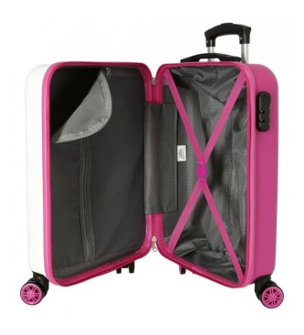 Disney Disney So beautiful 55 cm różowa sztywna walizka kabinowa