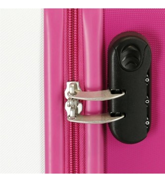 Disney Disney So beautiful 55 cm różowa sztywna walizka kabinowa