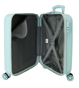 Disney Cabin size hard sided suitcase Trip to Paris 55 cm turquoise