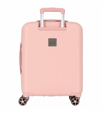Disney Różowa walizka kabinowa Disney Mickey & Minnie Kisses 55 cm