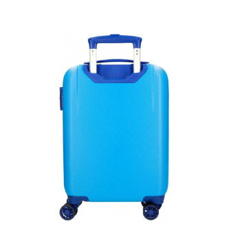 Disney Simba colora la valigia cabina rigida bianco, blu