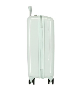 Disney Cabin size suitcase Wishes come true rigid 55 cm green