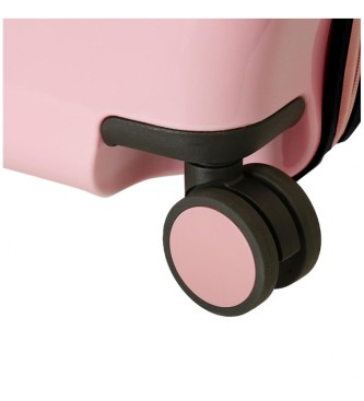 Disney Izpolnjene želje 2 kolesni večnamenski kovček roza barve