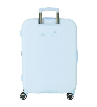 Disney Medium suitcase Stitch You are magical 70 cm light blue