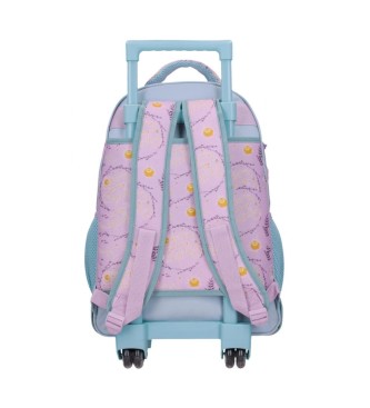 Disney Veja-nos brilhar mochila com rodas cor-de-rosa