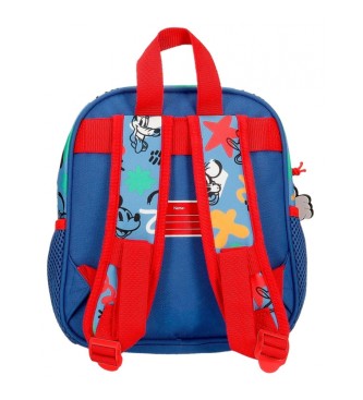 Disney Mickey Peek a Boo nursery backpack adaptable to marine trolley
