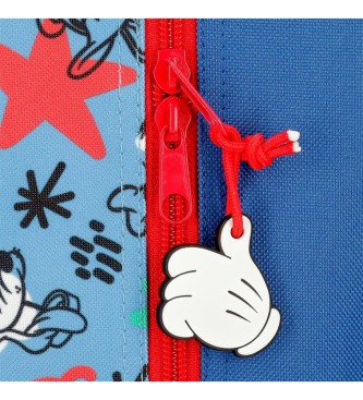 Disney Sac  dos pour chambre d'enfant Mickey Peek a Boo avec trolley bleu marine