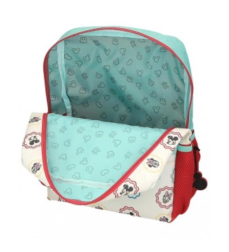 Disney Mickey Best friends together stroller backpack adaptable to trolley multicoloured