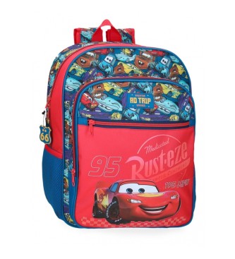 Disney Cars RD Trip 38 cm red school backpack