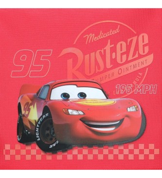 Disney Zaino scuola Cars RD Trip 38 cm adattabile alla macchina rossa