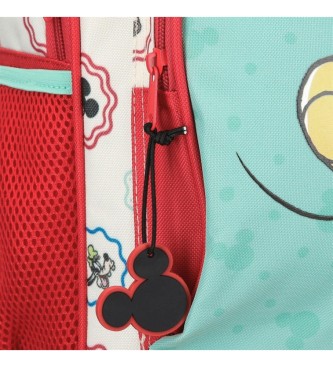 Disney Mickey Bedste venner sammen flerfarvet skoletaske