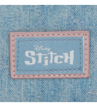 Disney Stitch You are magical 44 cm skolerygsk med trolley bl