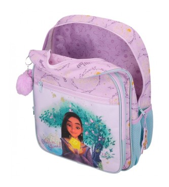 Disney Veja-nos brilhar 38 cm trolley mochila escolar acoplvel rosa