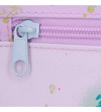 Disney Watch us shine 38 cm šolski nahrbtnik z vozičkom roza
