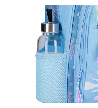 Disney Mochila de gelo Frozen Magic 32cm azul