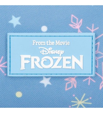 Disney Sac  dos  glace Frozen Magic 32cm adaptable au chariot bleu